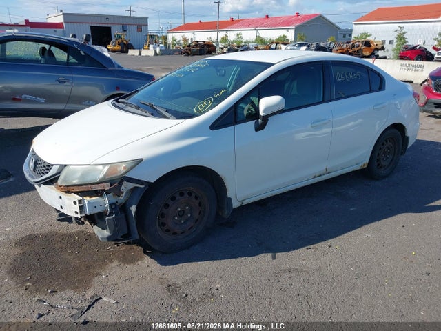 Honda Civic Lx 2014 2HGFB2E48EH032212 Image 2