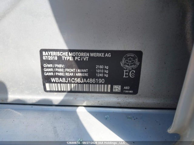 BMW 328 D Xdrive 2018 WBA8J1C56JA486190 Image 17
