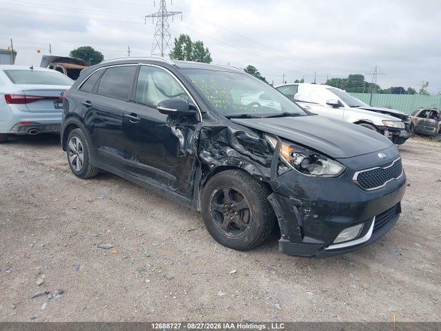 12688727 :رقم المزاد ، KNDCC3LC4J5130878 vin ، 2018 Kia Niro Ex/graphite مزاد بيع