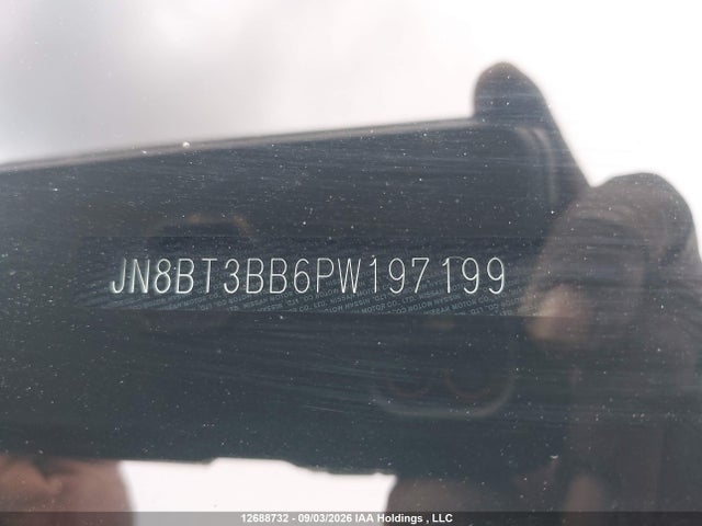 JN8BT3BB6PW197199 Nissan Rogue Sv Midnight Edition/sv Moonroof