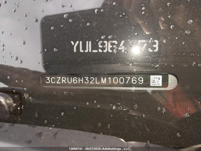 Honda HR-V LX 2020 3CZRU6H32LM100769 Image 9