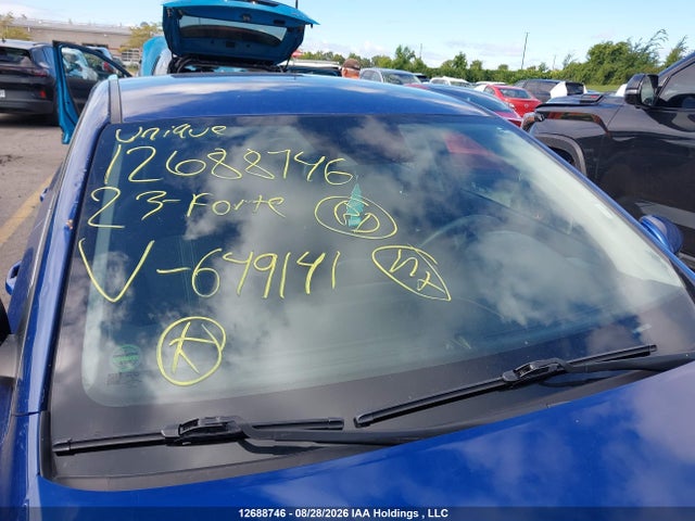Продаж на аукціоні авто 2023 Kia Forte Ex/ex Premium/ex+/gt-line, vin: 3KPF34AD1PE649141, номер лоту: 12688746
