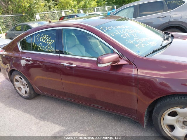 Aukcja sprzedaży 2009 Acura Tl, vin: 19UUA965X9A800030, numer aukcji: 12688787