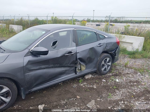 2019 Honda Civic Lx მანქანა იყიდება აუქციონზე, vin: 2HGFC2F56KH004733, აუქციონის ნომერი: 12688808