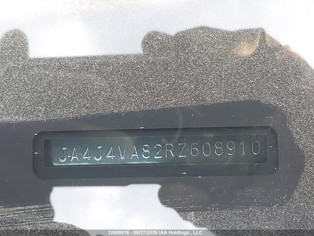 JA4J4VA82RZ608910 Mitsubishi Outlander Se/black Edition/ralliart