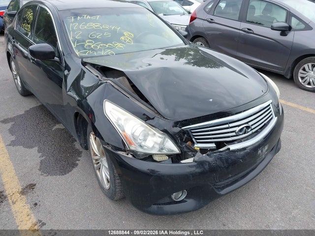 Aukcja sprzedaży 2012 Infiniti G25, vin: JN1DV6AR8CM860098, numer aukcji: 12688844