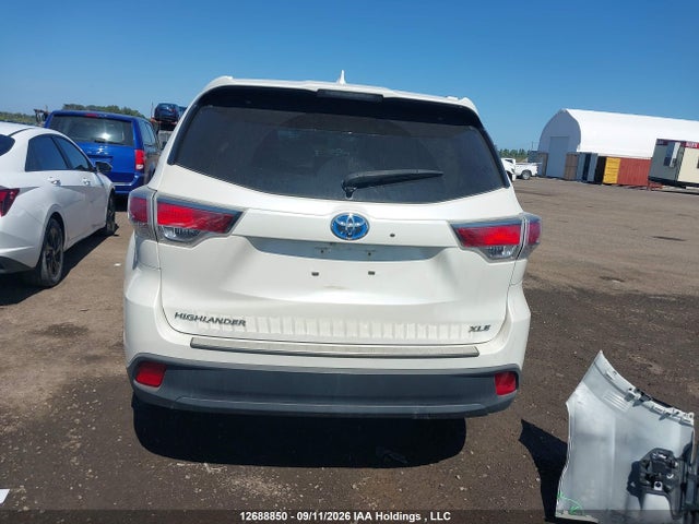 Продажа на аукционе авто 2014 Toyota Highlander Hybrid Xle, vin: 5TDJCRFH1ES005158, номер лота: 12688850