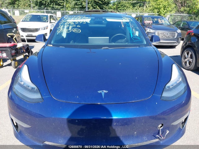 2020 Tesla Model 3 მანქანა იყიდება აუქციონზე, vin: 5YJ3E1EA5LF786275, აუქციონის ნომერი: 12688870