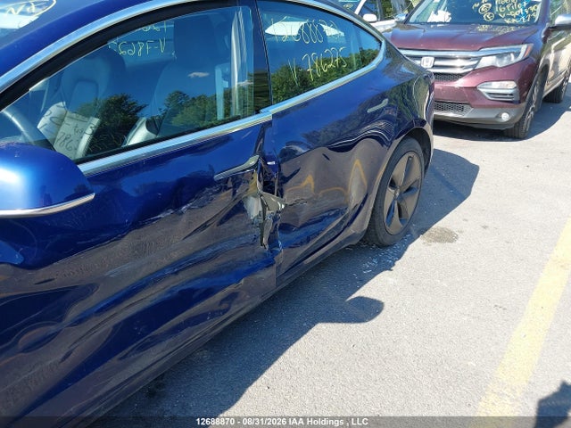 2020 Tesla Model 3 მანქანა იყიდება აუქციონზე, vin: 5YJ3E1EA5LF786275, აუქციონის ნომერი: 12688870