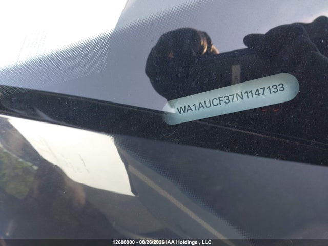 Продаж на аукціоні авто 2022 Audi Q3 Premium 40, vin: WA1AUCF37N1147133, номер лоту: 12688900
