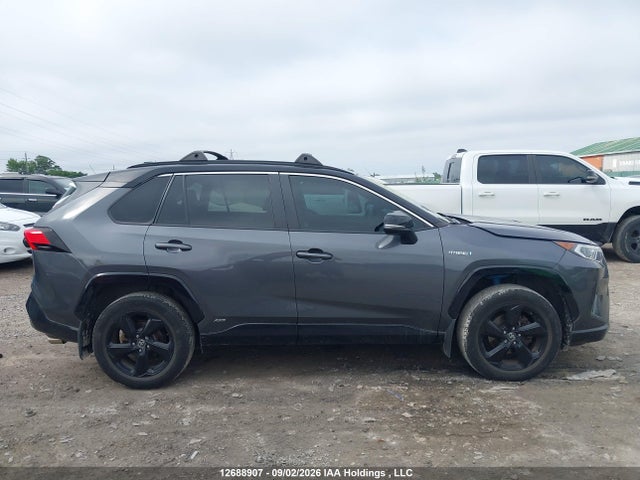 12688907 :رقم المزاد ، 2T3RWRFV0MW105877 vin ، 2021 Toyota Rav4 Hybrid Xle مزاد بيع