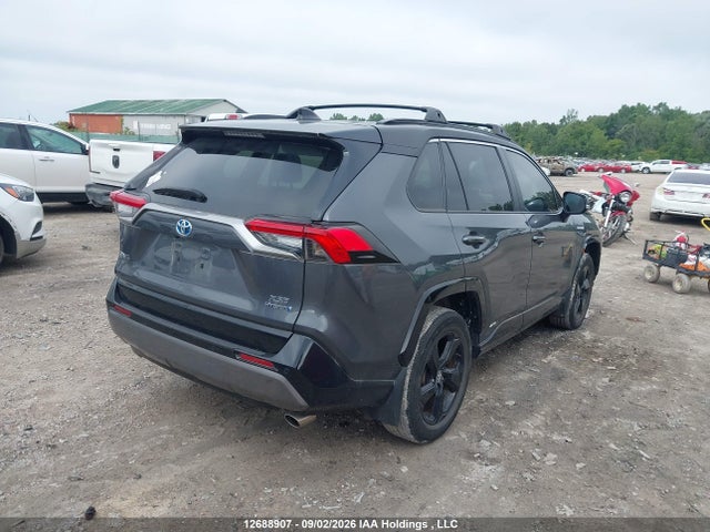 12688907 :رقم المزاد ، 2T3RWRFV0MW105877 vin ، 2021 Toyota Rav4 Hybrid Xle مزاد بيع