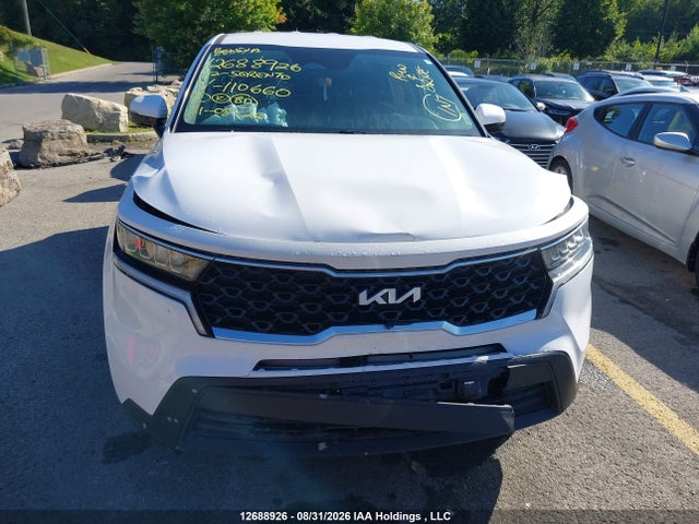 2022 Kia Sorento 2.5l Lx Premium/2.5l Lx+ მანქანა იყიდება აუქციონზე, vin: 5XYRGDLC7NG110660, აუქციონის ნომერი: 12688926