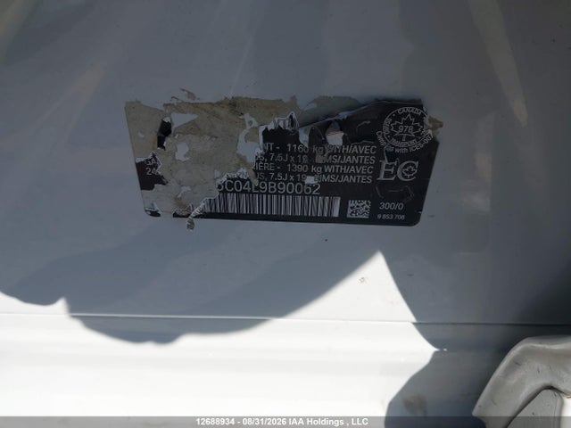 BMW X3 Xdrive30i 2020 5UXTY5C04L9B90062 Image 9