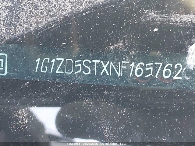 1G1ZD5STXNF165762 Chevrolet MALIBU LT