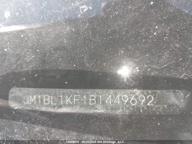 2011 Mazda 3 I მანქანა იყიდება აუქციონზე, vin: JM1BL1KF1B1449692, აუქციონის ნომერი: 12688978