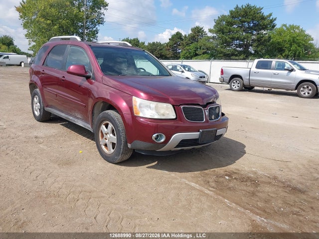 12688990 :رقم المزاد ، 2CKDL63F376229262 vin ، 2007 Pontiac Torrent مزاد بيع