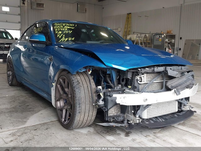 Aukcja sprzedaży 2016 Bmw M2, vin: WBS1H9C54GV785928, numer aukcji: 12689001