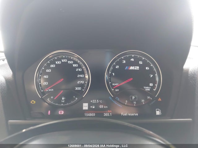 Aukcja sprzedaży 2016 Bmw M2, vin: WBS1H9C54GV785928, numer aukcji: 12689001