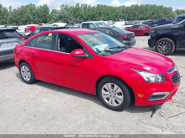 12689007 :رقم المزاد ، 1G1PE5SB7G7105544 vin ، 2016 Chevrolet Cruze Limited 1lt مزاد بيع