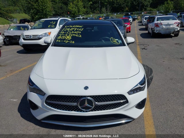 2026 Mercedes-benz Cla 250 4matic მანქანა იყიდება აუქციონზე, vin: W1K5J4HB5TN575062, აუქციონის ნომერი: 12689011