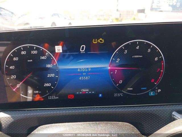 2026 Mercedes-benz Cla 250 4matic მანქანა იყიდება აუქციონზე, vin: W1K5J4HB5TN575062, აუქციონის ნომერი: 12689011