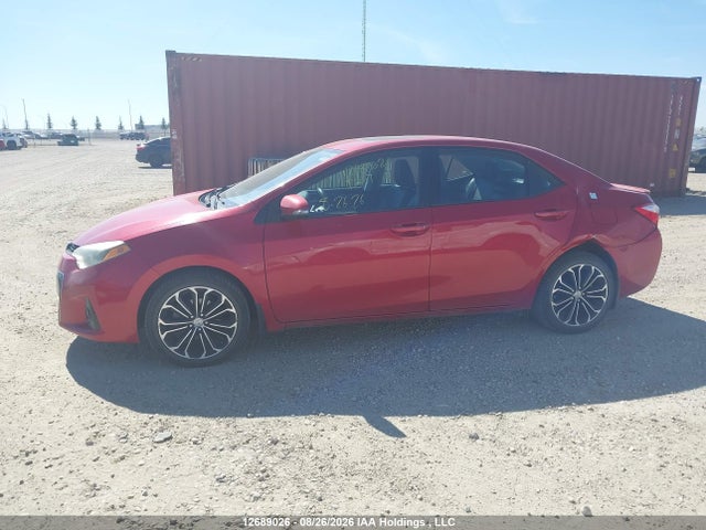 12689026 :رقم المزاد ، 2T1BURHE1FC288840 vin ، 2015 Toyota Corolla L/le/le Pls/prm/s/s Pls مزاد بيع