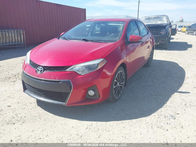 12689026 :رقم المزاد ، 2T1BURHE1FC288840 vin ، 2015 Toyota Corolla L/le/le Pls/prm/s/s Pls مزاد بيع