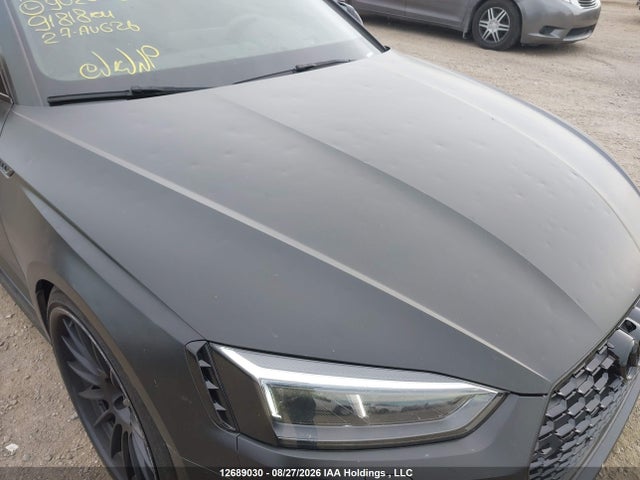 Aukcja sprzedaży 2018 Audi Rs 5 2.9, vin: WUARWAF56JA902309, numer aukcji: 12689030