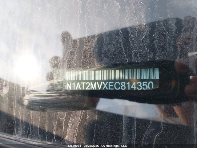 5N1AT2MVXEC814350 Nissan Rogue S/sl/sv