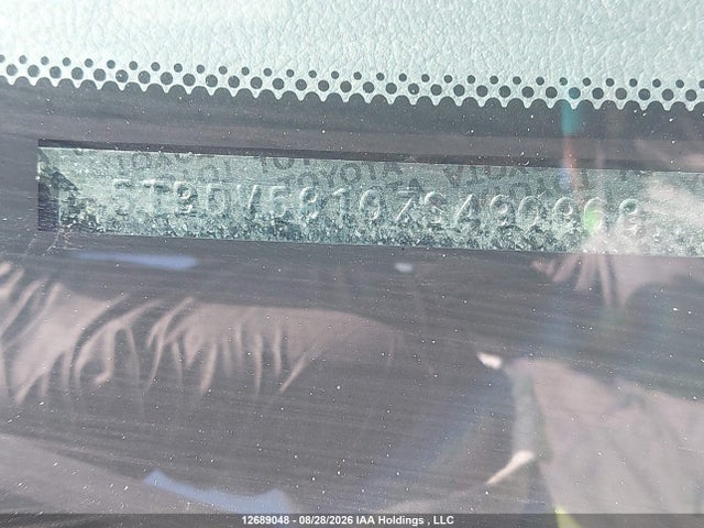 12689048 :رقم المزاد ، 5TBDV58107S490968 vin ، 2007 Toyota Tundra Crewmax Limited مزاد بيع