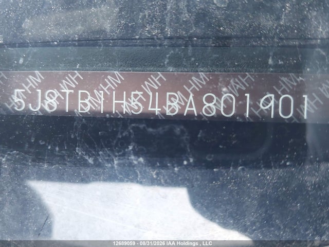 Aukcja sprzedaży 2011 Acura Rdx Technology, vin: 5J8TB1H54BA801901, numer aukcji: 12689059