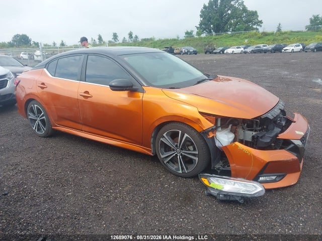 2020 Nissan Sentra Sr მანქანა იყიდება აუქციონზე, vin: 3N1AB8DV6LY293757, აუქციონის ნომერი: 12689076