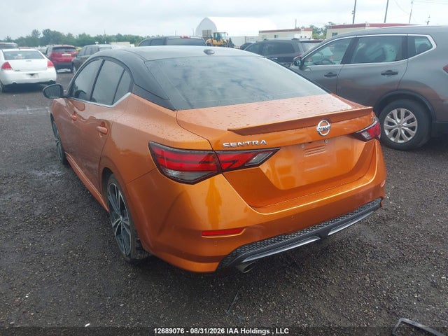2020 Nissan Sentra Sr მანქანა იყიდება აუქციონზე, vin: 3N1AB8DV6LY293757, აუქციონის ნომერი: 12689076