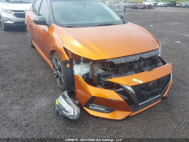 2020 Nissan Sentra Sr მანქანა იყიდება აუქციონზე, vin: 3N1AB8DV6LY293757, აუქციონის ნომერი: 12689076