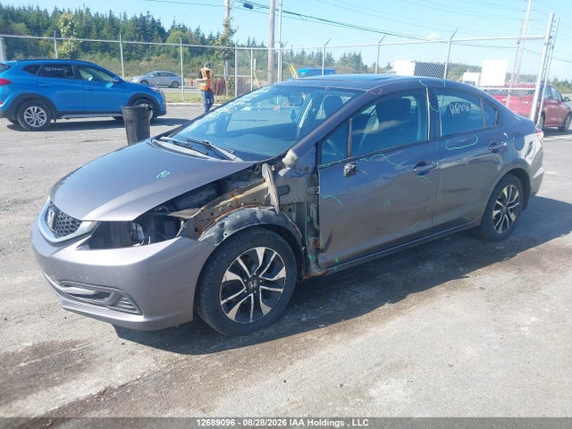 2015 Honda Civic Ex მანქანა იყიდება აუქციონზე, vin: 2HGFB2F55FH059182, აუქციონის ნომერი: 12689096