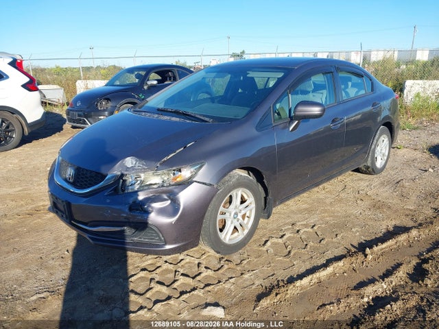 Honda Civic Lx 2015 2HGFB2E47FH030517 Image 2