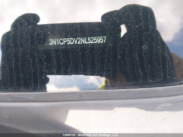 Auction sale of the 2022 Nissan Kicks Sr, vin: 3N1CP5DV2NL525957, lot number: 12689125