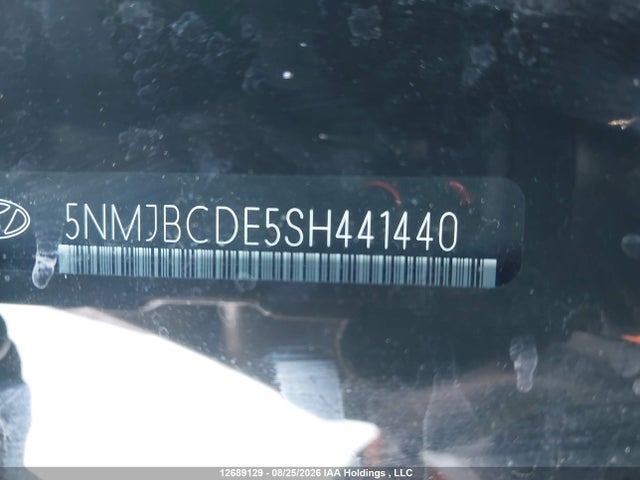 Aukcja sprzedaży 2025 Hyundai Tucson Sel, vin: 5NMJBCDE5SH441440, numer aukcji: 12689129