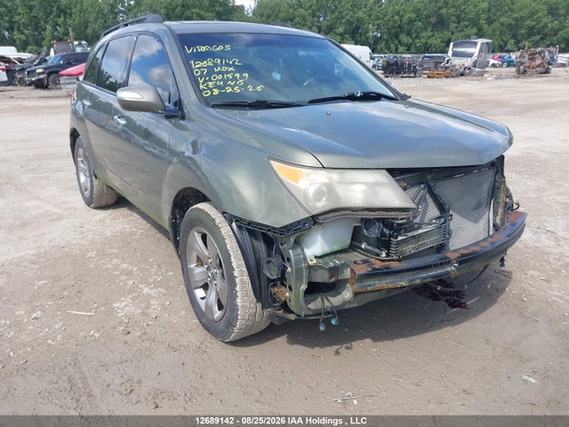 2007 Acura Mdx Sport მანქანა იყიდება აუქციონზე, vin: 2HNYD28867H001599, აუქციონის ნომერი: 12689142
