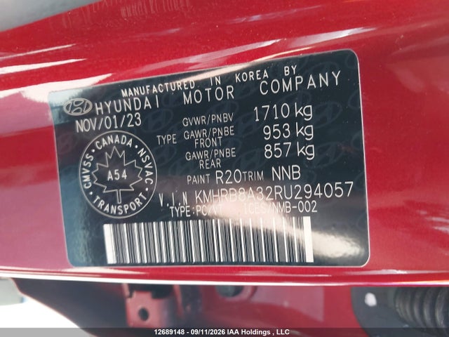 Hyundai Venue Se 2024 KMHRB8A32RU294057 Image 9