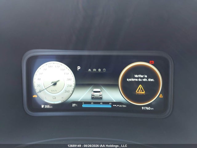 KM8K23AG3NU137560 Hyundai Kona Sel