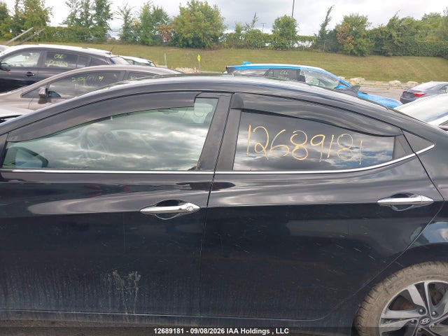 12689181 :رقم المزاد ، KMHDH4AH3FU450695 vin ، 2015 Hyundai Elantra Limited مزاد بيع