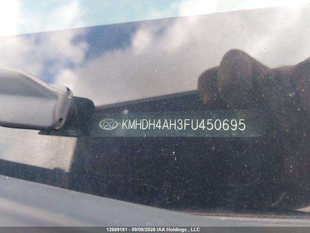 12689181 :رقم المزاد ، KMHDH4AH3FU450695 vin ، 2015 Hyundai Elantra Limited مزاد بيع