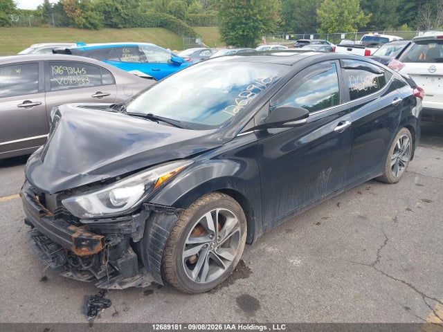 12689181 :رقم المزاد ، KMHDH4AH3FU450695 vin ، 2015 Hyundai Elantra Limited مزاد بيع
