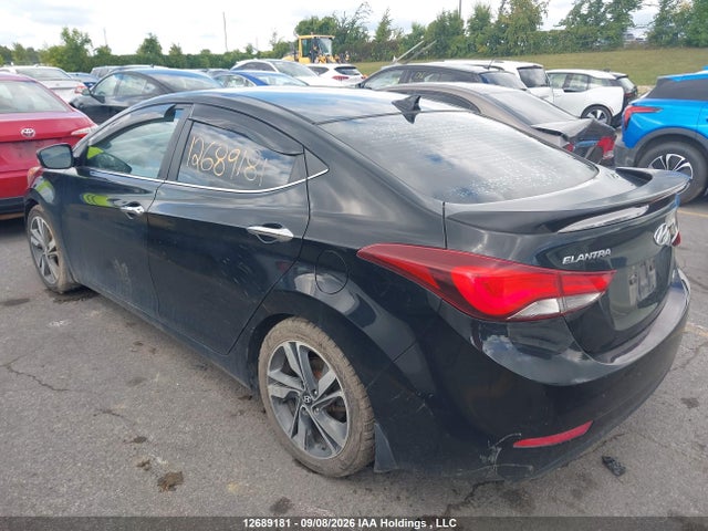 12689181 :رقم المزاد ، KMHDH4AH3FU450695 vin ، 2015 Hyundai Elantra Limited مزاد بيع
