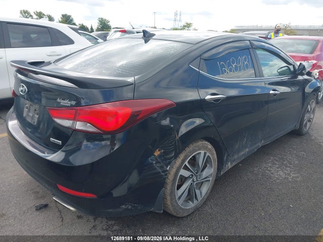 12689181 :رقم المزاد ، KMHDH4AH3FU450695 vin ، 2015 Hyundai Elantra Limited مزاد بيع