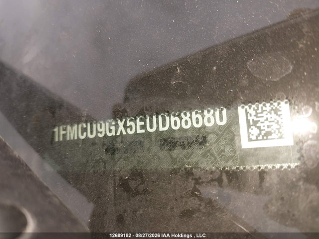 2014 Ford Escape Se მანქანა იყიდება აუქციონზე, vin: 1FMCU9GX5EUD68680, აუქციონის ნომერი: 12689182