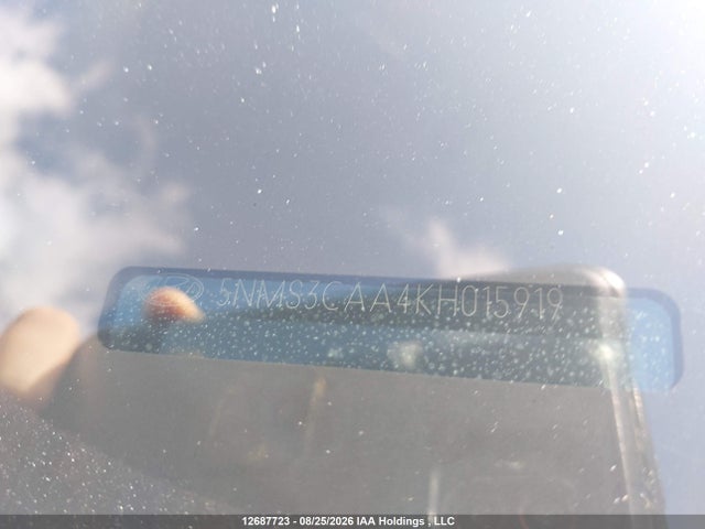 5NMS3CAA4KH015919 Hyundai Santa Fe Luxury