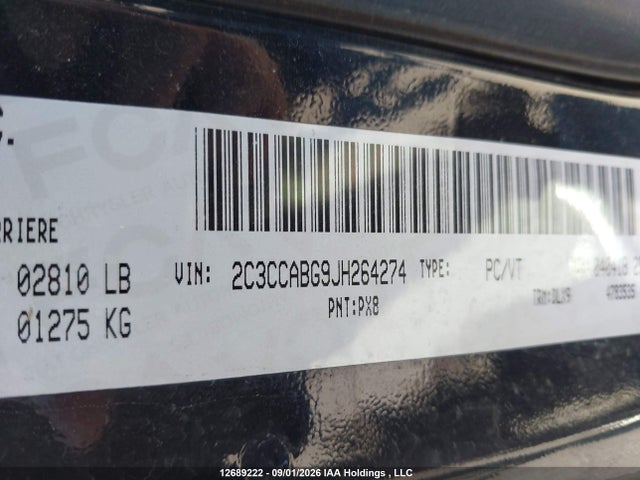 Chrysler 300 S 2018 2C3CCABG9JH264274 Image 9